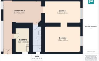 Casă cu 3 camere, anexe  locație Premium în Pecica - Poză 7