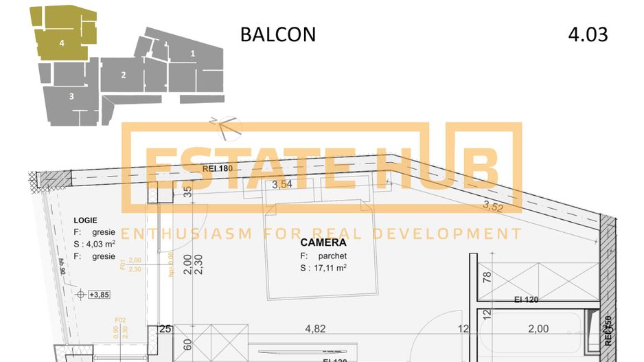 Apartament 2 camere FINISAT | zona Centrala | Comision 0% - Poză 2
