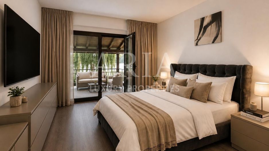 VILA SNAGOV WATERFRONT - PISCINA - PONTON 40M DESCHIDERE LA LAC - Poză 9