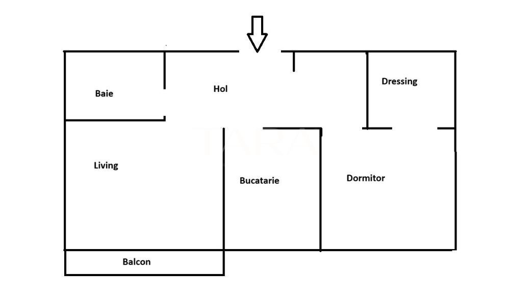 Apartament cu două camere spațios în Florești – zona Abatorului - Poză 7