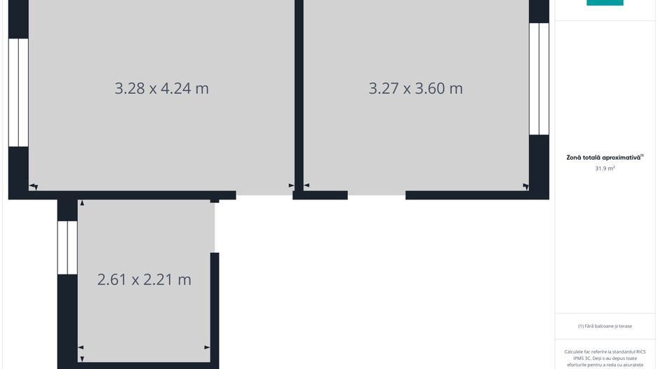 Duplex în Săcălaz despartit prin cameră tehnica - Poză 6