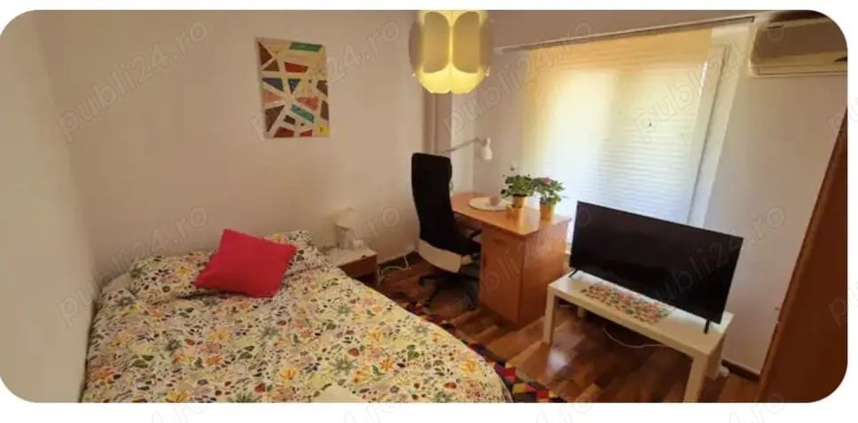 Inchiriez apartament 3 camere, Unirii, mobilat, aproape de metrou - Poză 3