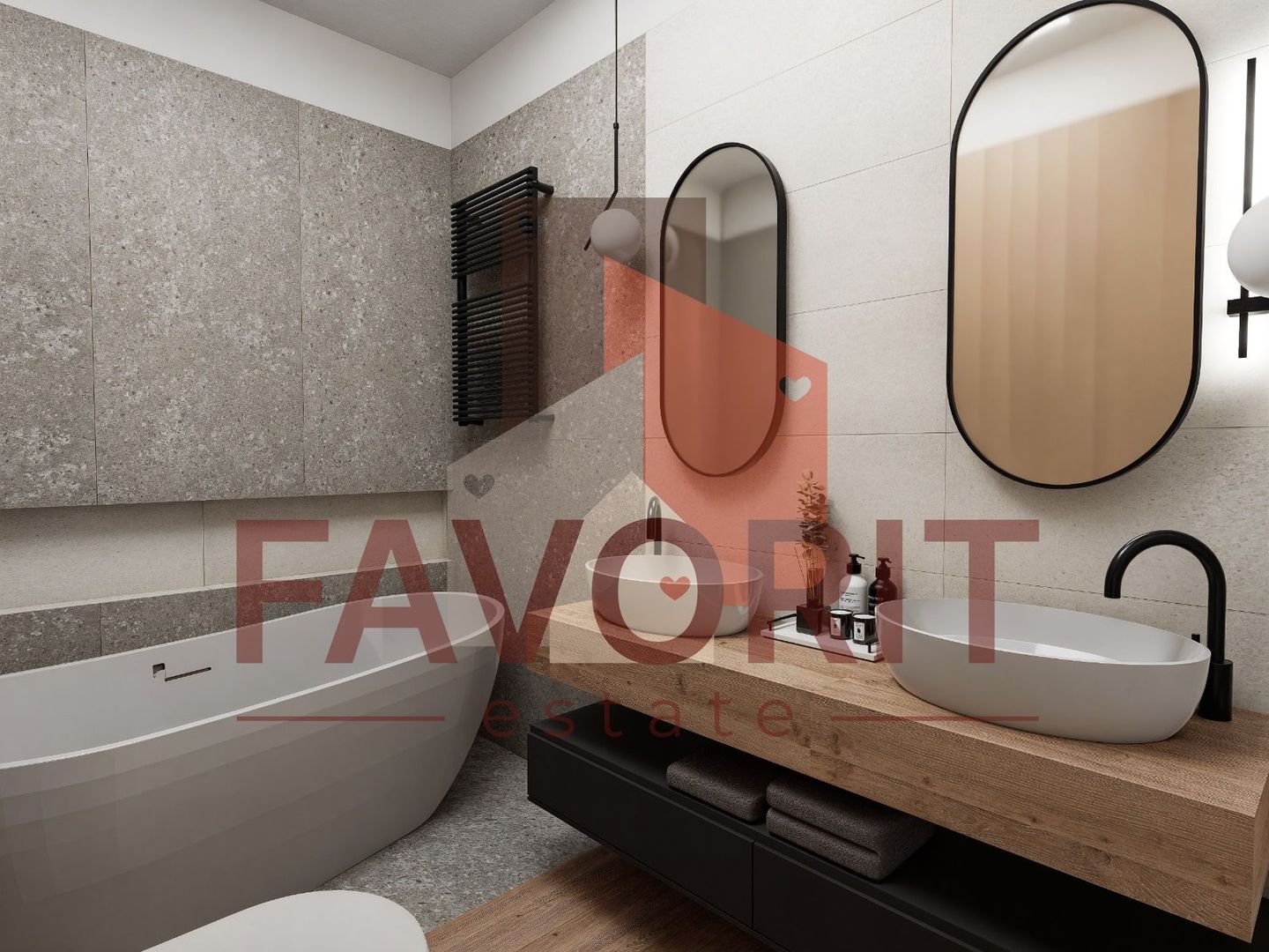 Etaj 2. Apartament pe 2 nivele. 2 bai. 2 locuri de parcare - Poză 12