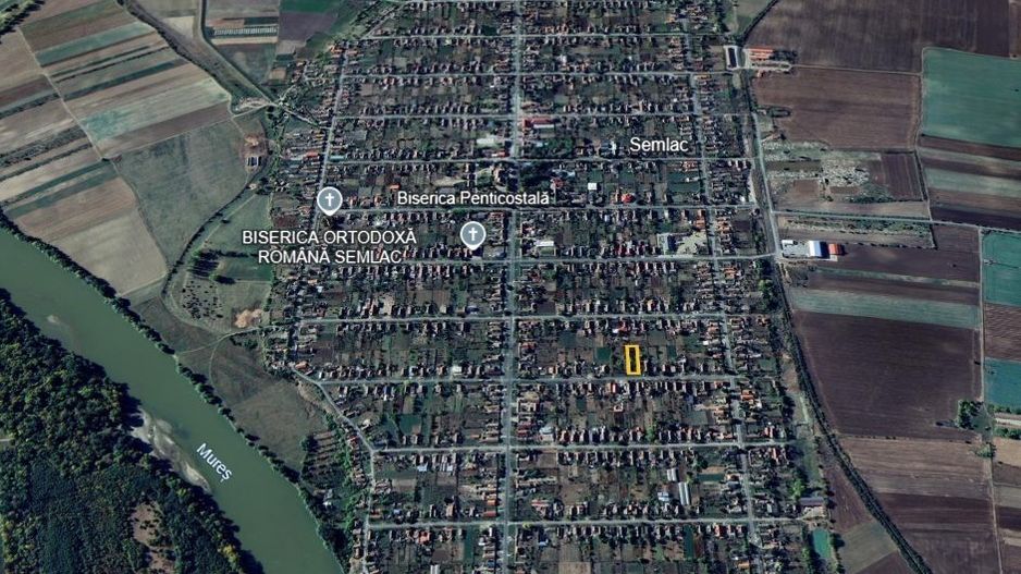 De vanzare Teren intravilan Semlac Arad 1344 mp - Poză 3