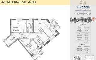 APARTAMENT 3 CAMERE, Tractoru, Brasov - Poză 2