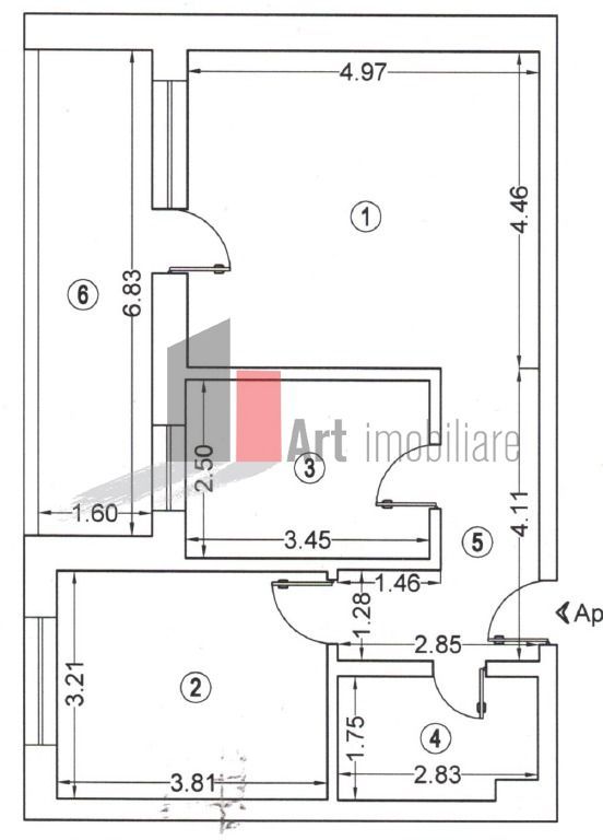 Apartament splendid, 2 camere decomandat, Mall Vitan, centrală proprie,  An 2021 - Poză 15