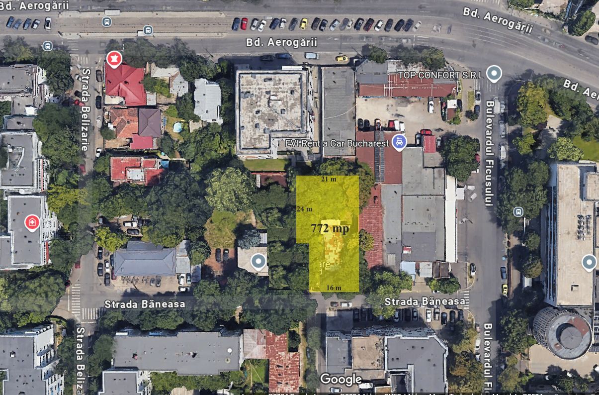 Teren de vânzare în zona Baneasa | Herastrau | 772 mp | - Poză 1