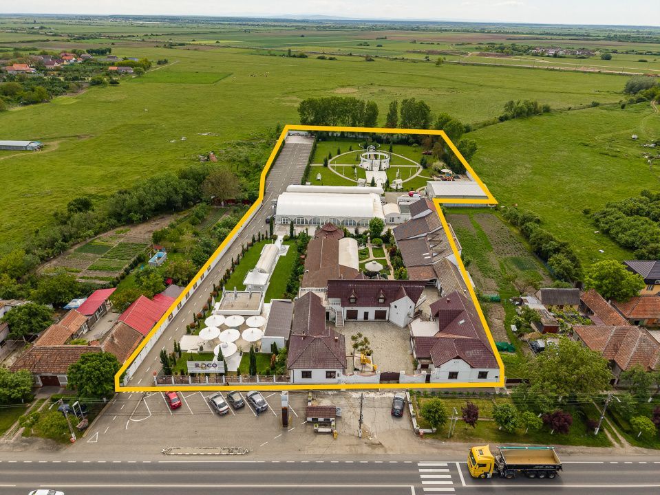 Complex HoReCa functional – 13.000 mp, venituri active, 15 km Timisoara - Poză 1