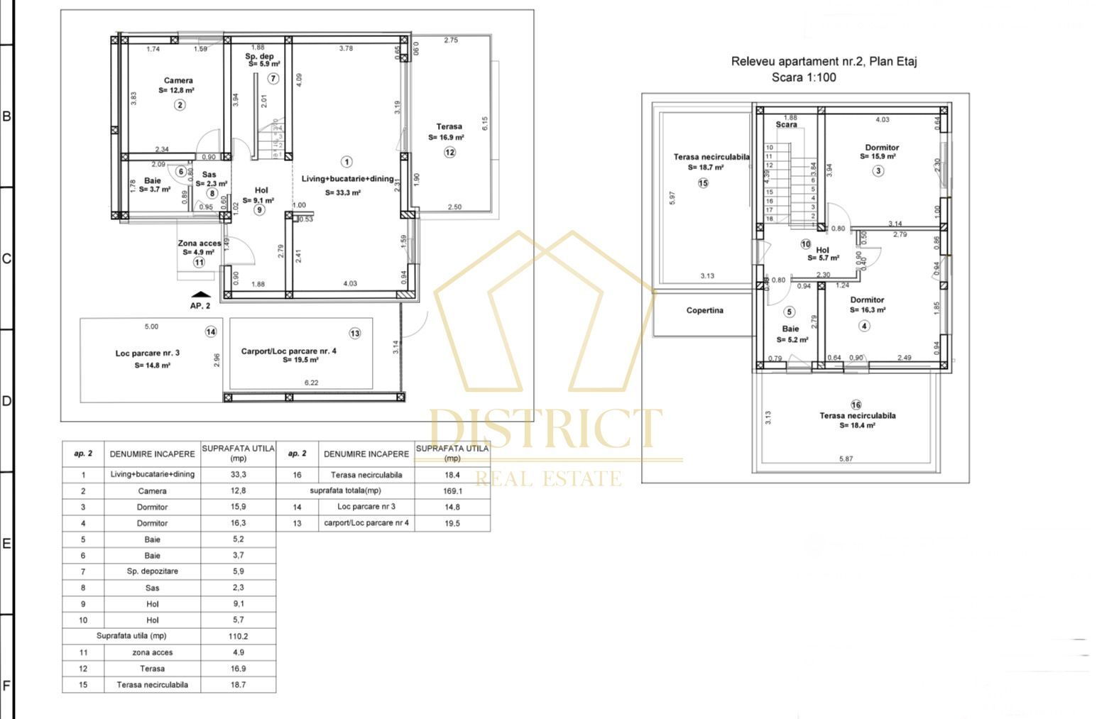 Duplex modern cu 4 camere si 2 bai | Dumbravita - Poză 11