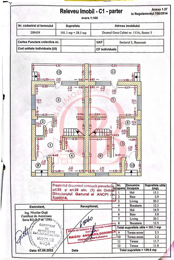 Casa Mobilata 4 camere Panouri Fotovoltaice Theodor Pallady - Schiță 26