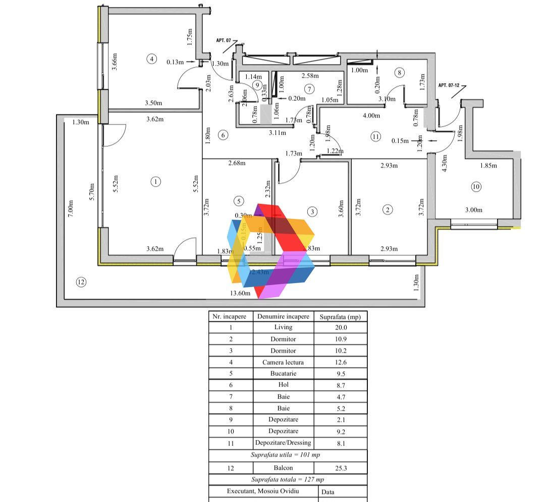Spatiu comercial de închiriat Brasov - 101 mp # plus-imo.ro - Schiță 8