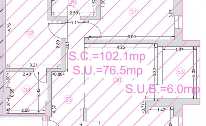 Inel II - COMPLEX PRIMO RESIDENCE - Apartament cu 3 camere situat la etajul 3. - Poză 16