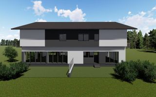 Duplex P+1+M, 251 mp utili, teren 340 mp – Domnești - Schiță 18