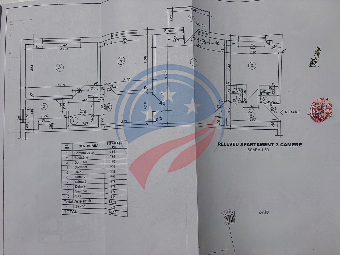 Apartament 3 camere/de vanzare/Lapus - Poză 1