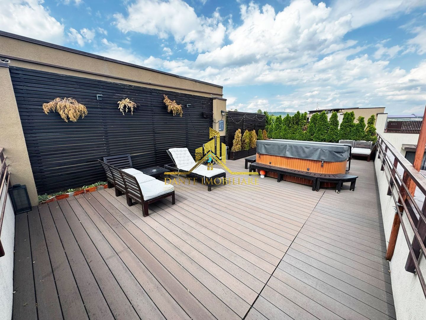Penthouse, 3 camere, ultrafinisat, lux, terasa, jacuzzi, Sunny Hill - Poză 10