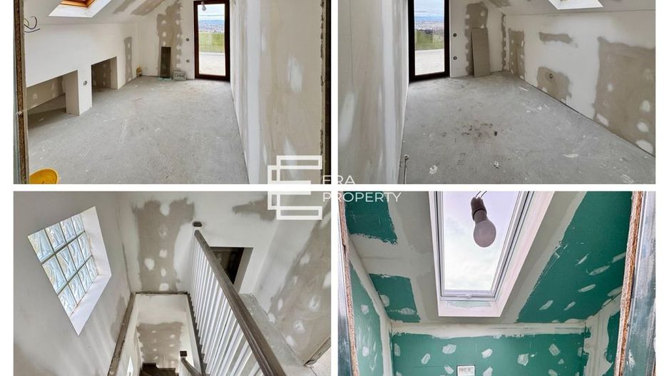 Casă la cheie în Șura Mare, cu priveliște superbă spre Sibiu și munți - Poză 7