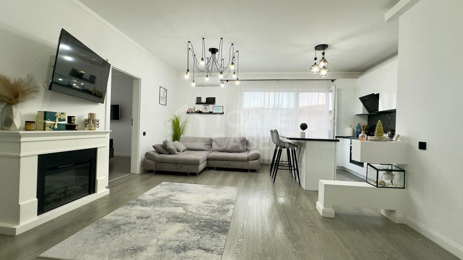 Apartament cu 3 camere, ultrafinisat – terasă, mobilat complet – zona Vivo - Poză 2