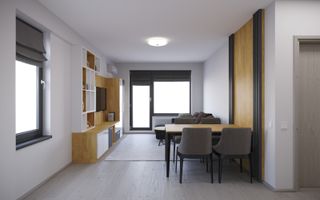Apartament 3 camere de inchirat Rond OMV Pipera Curte proprie 45M - Poză 8