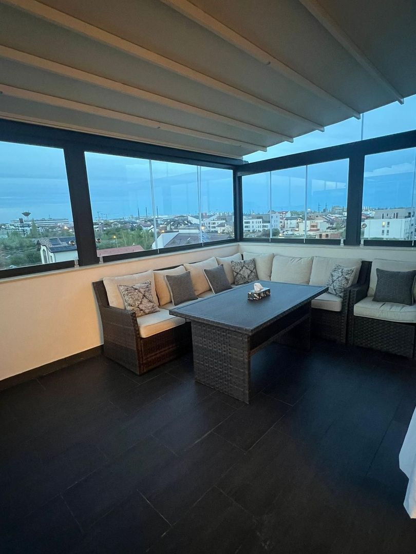 PENTHOUSE 3CAM. MOBILAT+TERASA+ 2 LOCURI DE PARCARE / COMISION 0%! - Poză 1