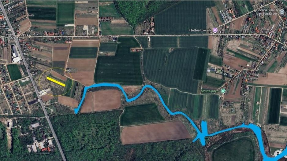 CIOLPANI - 3000 mp. teren cu potential exceptional in Tarla 57 - Poză 1