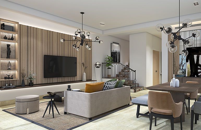 Vile în Damac Lagoons Dubai - Poză 3