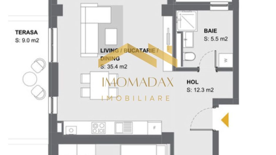 Penthouse Aradului-3 Camere-Disponibil Imediat - Poză 19