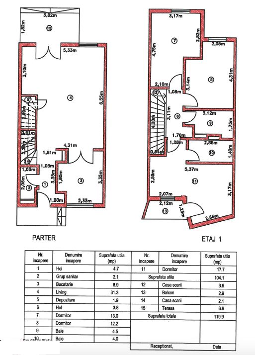 OFERTA | Casa 4 camere | 3 bai | Parcare | Ansamblu privat | Comision 0! - Schiță 18