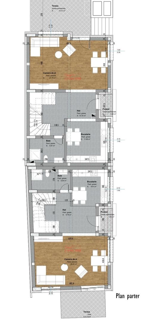 Duplex semifinisat de vanzare, cartier Zorilor! - Poză 3