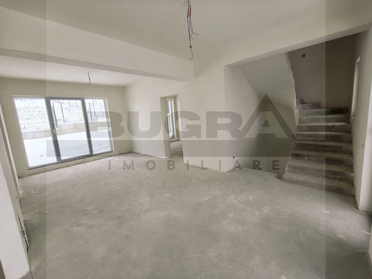 Duplex semifinisat, 130 mp utili, garaj, Chinteni - Poză 4