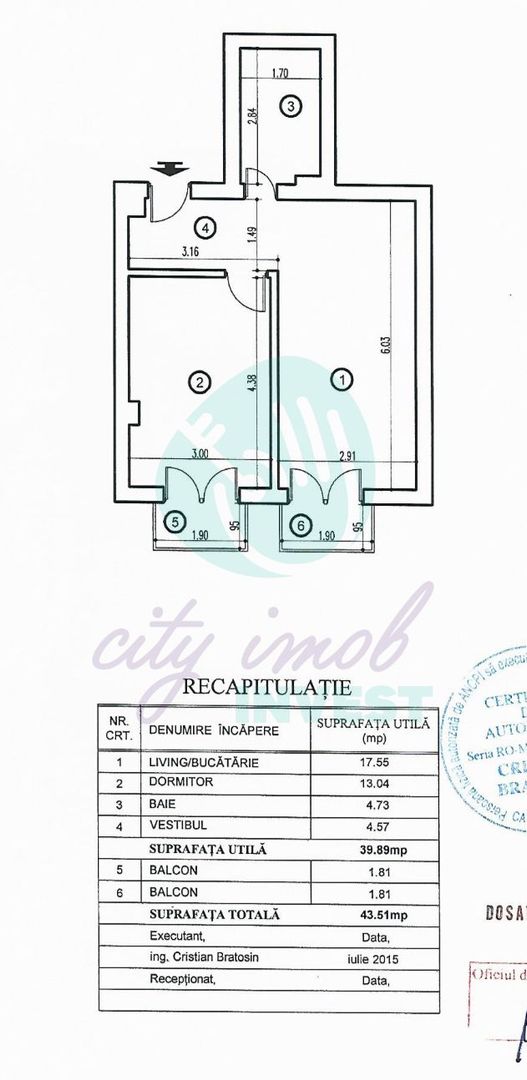 Studio modern ideal ca investitie - Poză 12