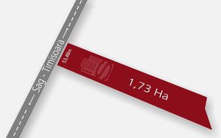 TEREN INDUSTRIAL PENTRU HALE ZONA CALEA SAGULUI. - Poză 1