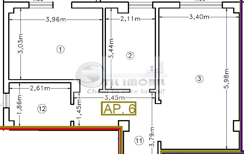 Apartament 2 camere - decomandat - Bucium - Poză 7
