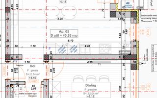 2 camere | Etaj 1 | Loc de parcare | Statie de autobuz | Finisaje la alegere - Schiță 6