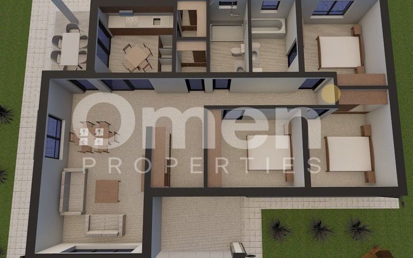 Casă la roșu de vânzare | un singur nivel | ieșire Tăuții Măgherăuș | - Poză 4