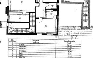 3 camere | Pipera | Matei Millo | 2 terase | boxa + parcare - Schiță 17