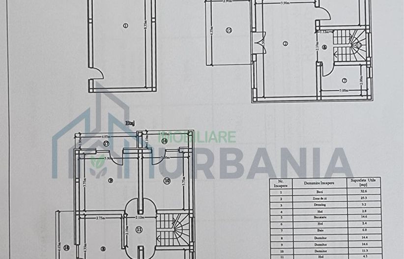 Vilă Duplex Modernă,D+P+1E, Cug -Valea Adâncă,4camere/172mp - Poză 6