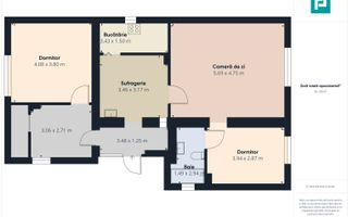 Apartament la casă cu 4 camere în Pârneava - Poză 7