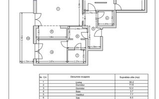 OPORTUNITATE | APARTAMENT 4 CAMERE |FABRICA DE GLUCOZA | TEI |BOUTIQUE - Schiță 12