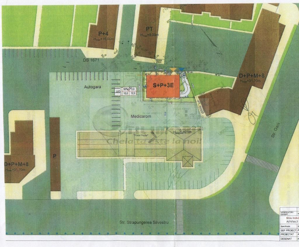 Teren gara pentru bloc cu preluare PUZ in lucru(P+3E) - Poză 3
