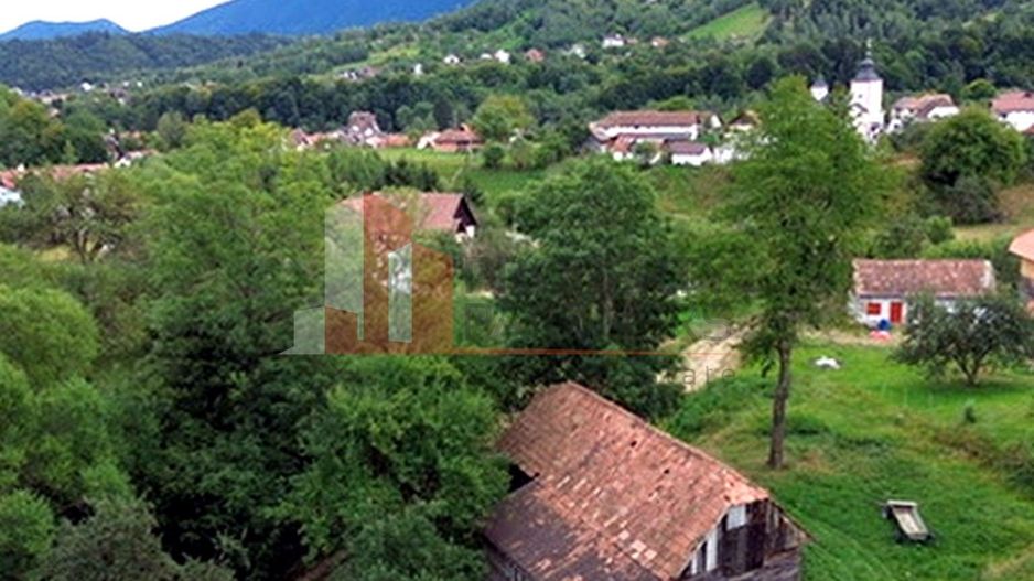 Teren de investiție în Moieciu, lângă Castelul Bran – 11.381 mp, vedere Bucegi - Poză 1