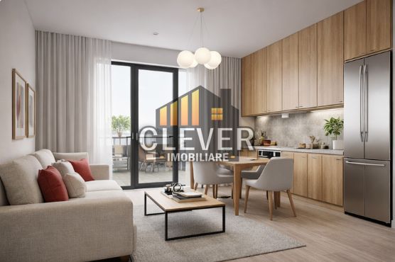 Apartament 2 camere studio, 58 mp, Pallady - Poză 1