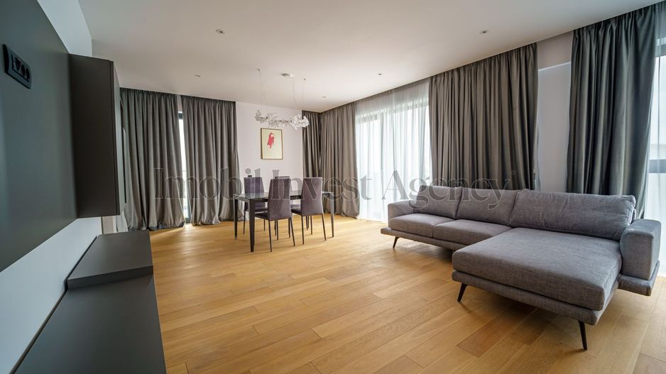 Apartament 4 camere de vânzare în One Herăstrău Towers mobilat. - Poză 1