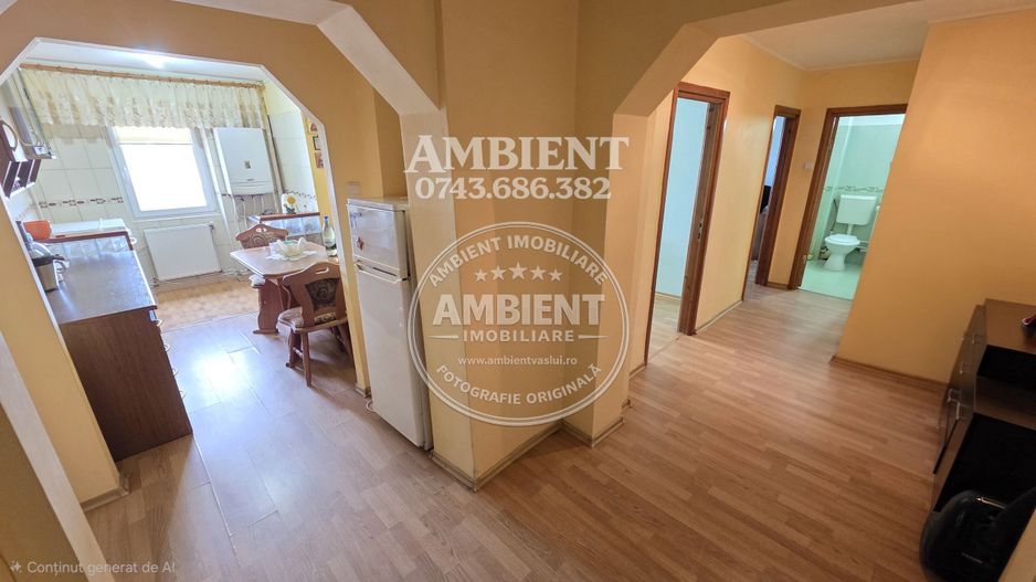 Apartament cu 3 camere, etaj 8, mobilat și utilat, zona GARĂ; - Poză 3