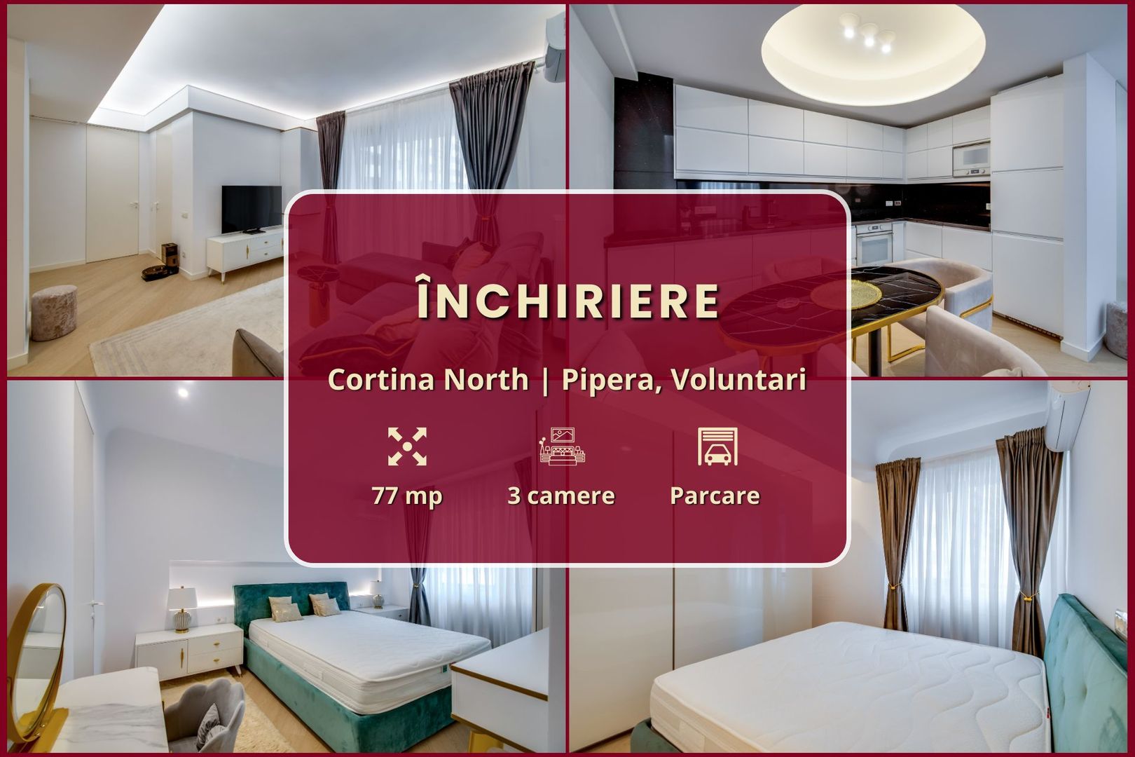 Cortina North || 3 camere || Parcare - Poză 2
