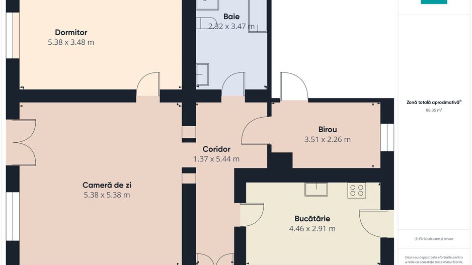 Vilă cu 3 apartamente în zona Parneava - Poză 31