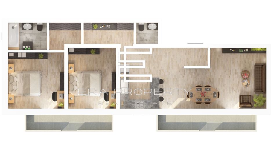 Apartament 3 camere 78 mp , Doamna Stanca, Selimbar - Poză 12