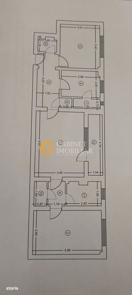3 camere, et 3/4, bloc fara risc, LIBER, Tatarasi ! - Poză 9