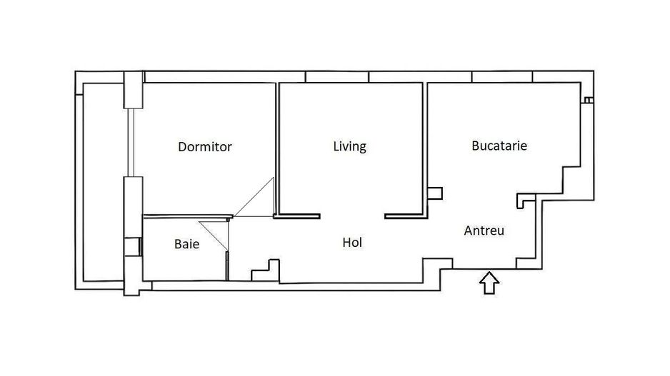 Apartament ultrafinisat cu 2 camere in Gheorgheni - Schiță 9