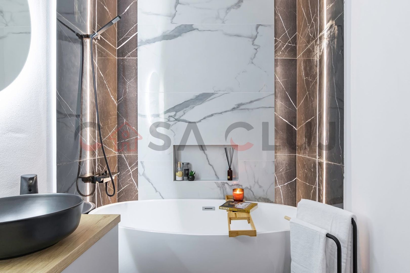 2 camere, centru, bloc nou, parcare subterana - Poză 6