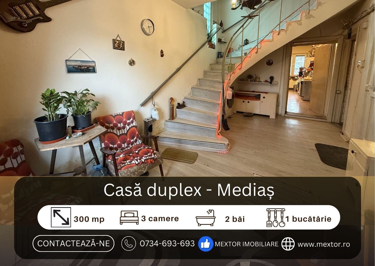 Casa duplex de vanzare,  Medias - Poză 1